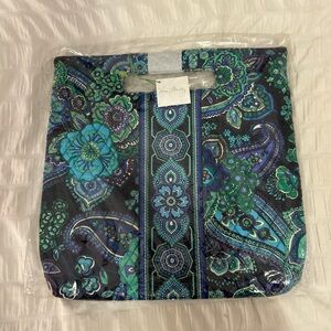 Vera Bradley Limited Edition 2009 Holiday Tote in Blue Rhapsody (NWT)